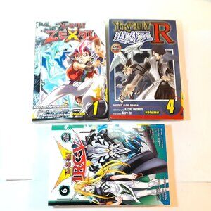 LOT OF 3 YU-GI-OH! (YU-GI-OH! R) (YU-GI-OH! ZEXAL)(YU-GI-OH! ARC-V)